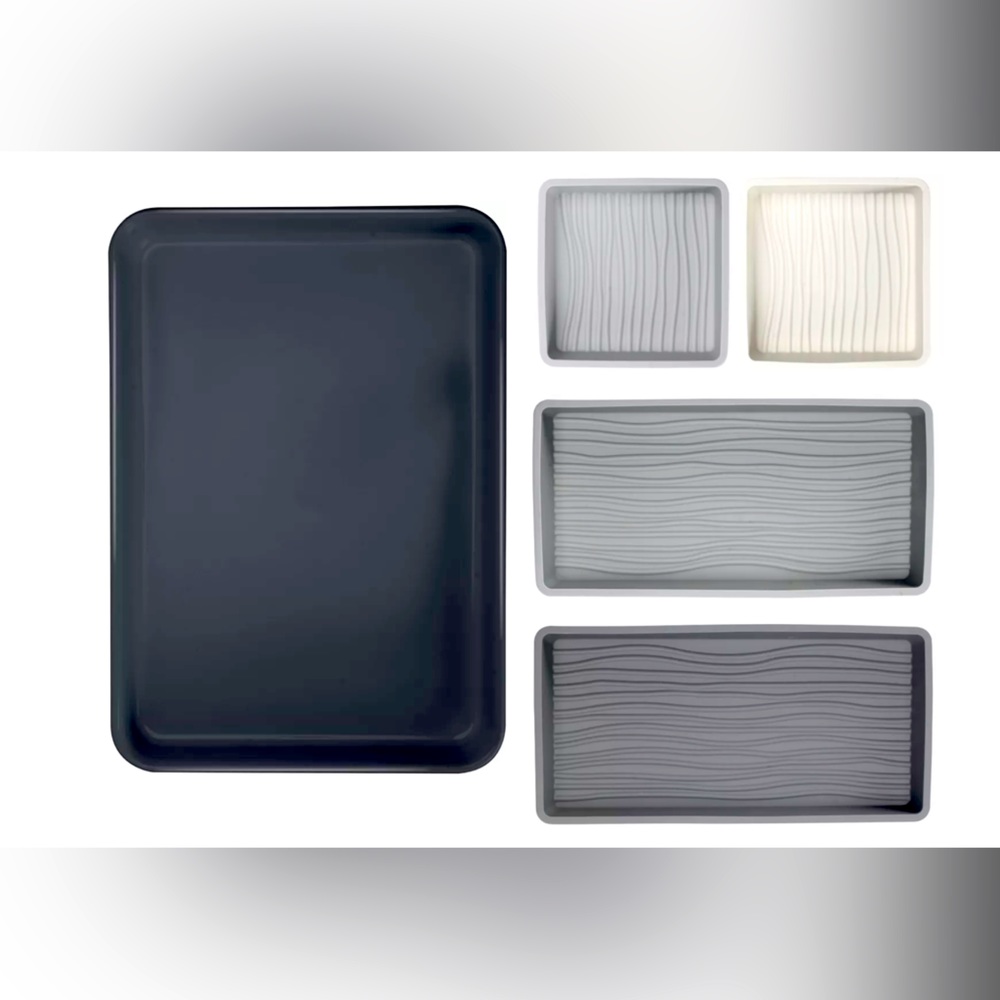 Cooking with color silicone baking set